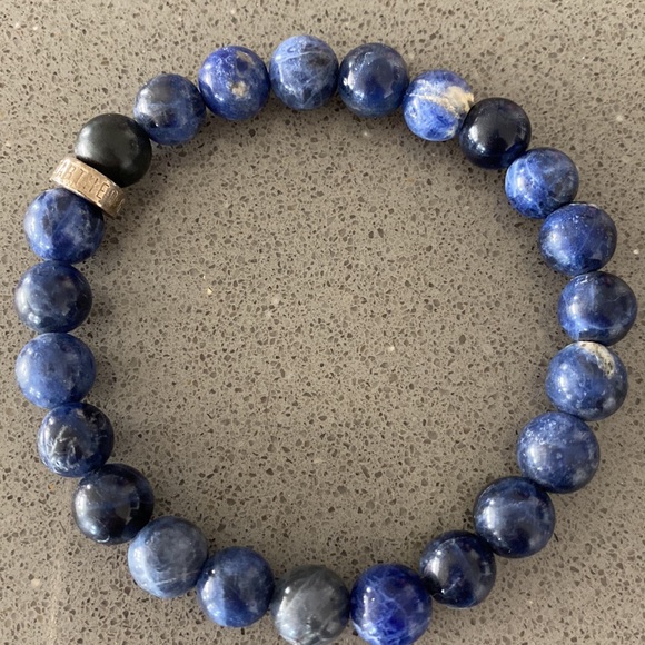 UNEARTHED GEMSTONES / Sodalite Gemstone Bracelet - Picture 2 of 8